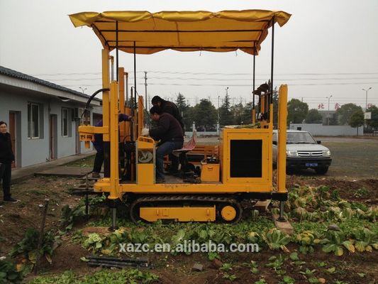 Geological survey euipment CPT static cone penetrometer for crawler type  200kn for 50m depth