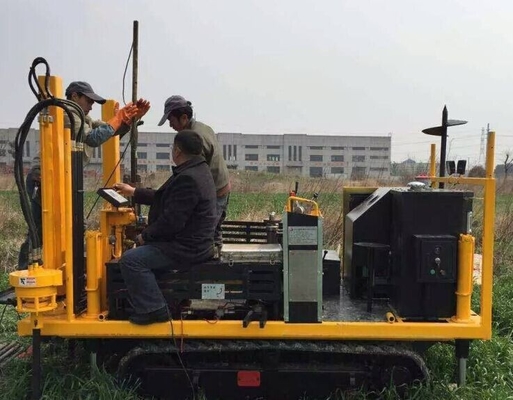 Light model Hydraulic Static Cone Penetrometer CPT Vehicle
