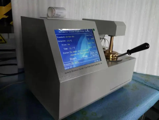 Automated Pensky-Martens Closed Cup Flash Point Tester by ASTM D93