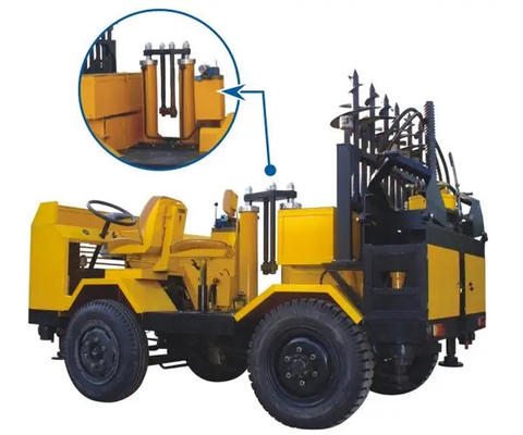 DYLC Geotechnical site investigation rigs for static cone penetrometer with 200 kN pushing capacity