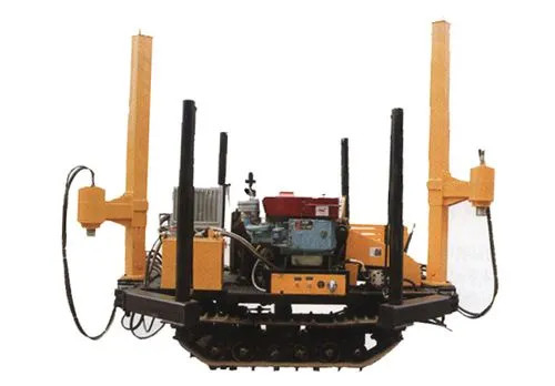 Cralwer Type Static Cone Penetrometer CPT Anchoring Machine for test QC, FS,U Data for Bearing Capacity of Foundation