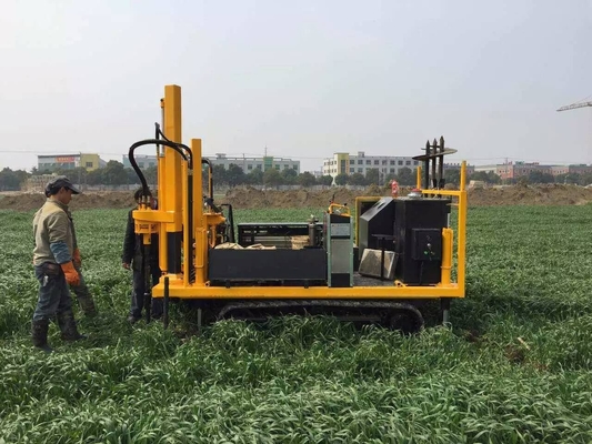 DYLC light model CPT soil investigation drill rigs on site testing machine