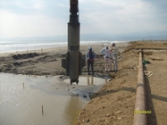 ZCQ100kw Deep soil improvement top feed vibroflot sand compaction stone column pile driver machine