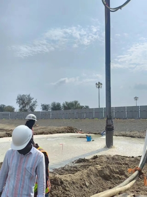 ZCQ100kw Deep soil improvement top feed vibroflot sand compaction stone column pile driver machine