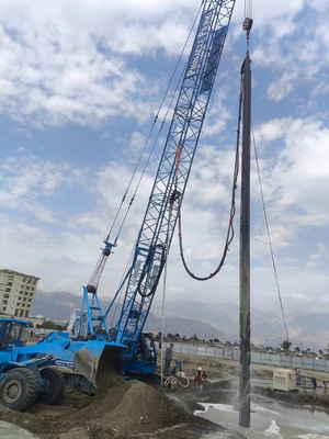 2021 New style vibroflot soil compactor vibratory piling hammer pile driving equipment