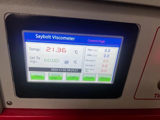 A23 Astm D88 Saybolt Viscometer for Testing the Saybolt Viscosity of Bitumen