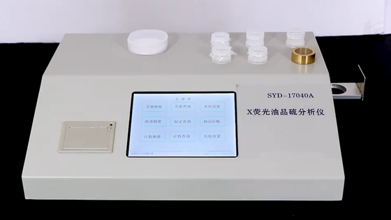 ASTM D4294 X-ray Fluorescence Sulfur-in-Oil Analyzer for Determining Sulfur Content in Petroleum Products