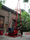 Geological core drilling machine for SPT