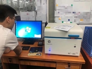 XF-A5 Desktop with computer screen operation assay gold ore tester