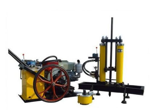 50KN Hydraulic static cone penetrometer for soil and Dual Hydraulic Ram CPT Machine