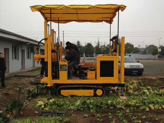 Crawler type cpt vehicle cone penetration test truck