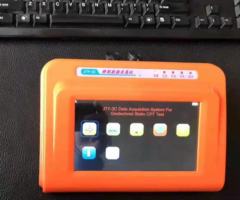 Soil CPT Vehicle Hydraulic Static Cone Penetrometer With CPTU Probes for Pore Water Pressure Testing