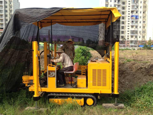Wheel type CPT machine cone penetration test truck for soil on site testing