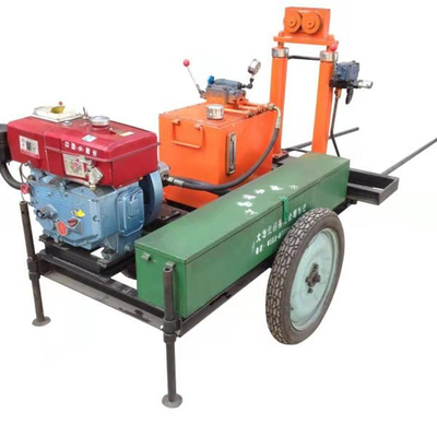 NDJT-10T Portable Double-cylinder hydraulic static penetration tester  for soil on site testing