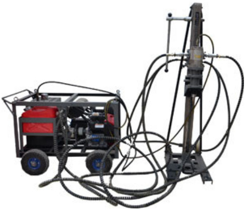 C50 Portable small drilling rig for soil investigation