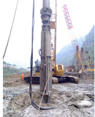 ZCQ180 Vibroflot Equipment for Vibroflotation stone piles for Ground Improvement Engineering