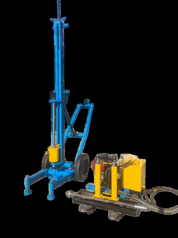 C126-B Portable Hydraulic SPT Apparatus Automatic Trip Hammer 760mm Drop Height for Soil Bearing Capacity Testing Equipment
