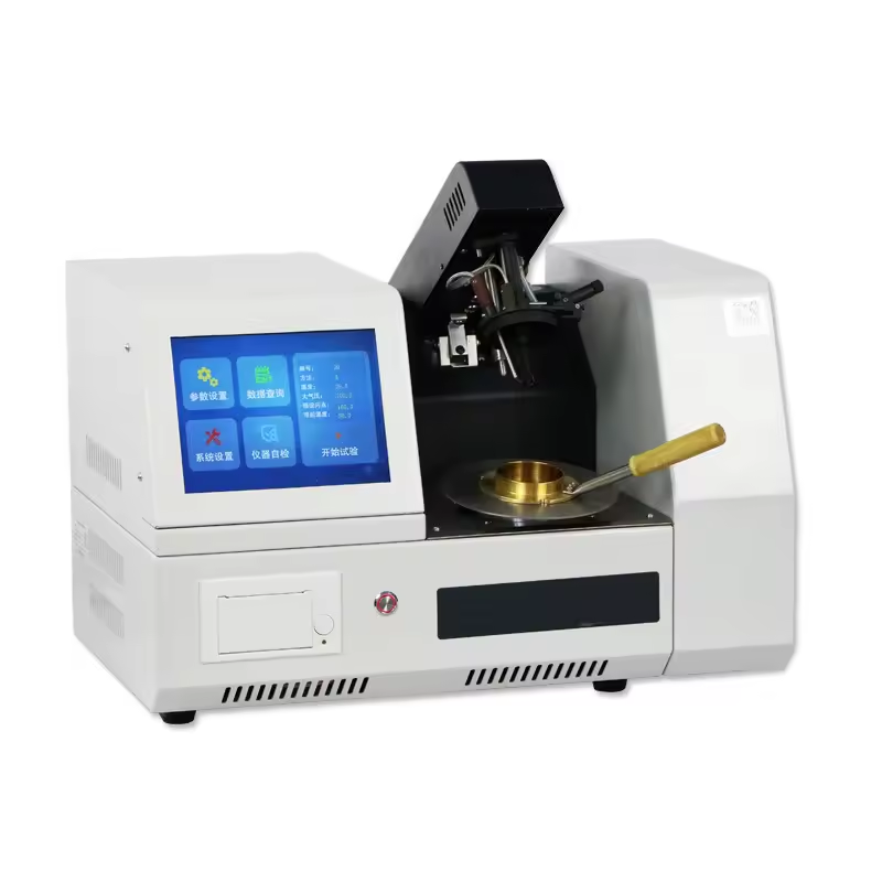 ASTM D93 Fully Automatic Closed Cup Flash Point Tester for LCD Large Screen English Display