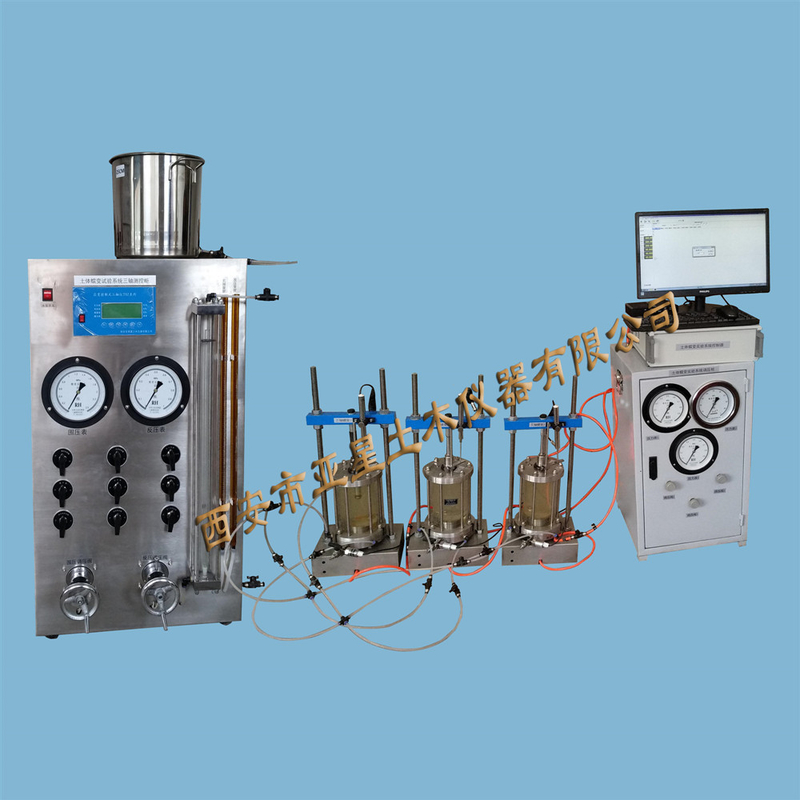 C123 Soil creep test system for pore pressure creep and K0 side pressure coefficient YXSZ-1