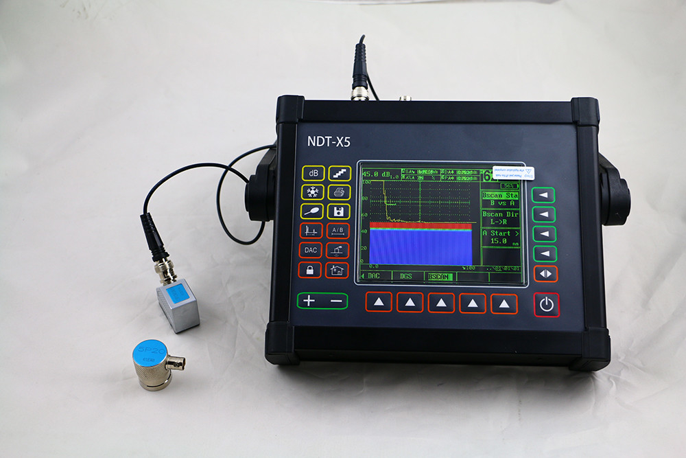 Steel Pipe Detection Weld Transducer For Ultrasonic Flaw Metal Detector