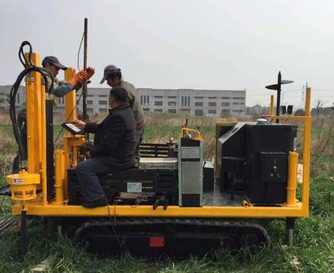 Wheel type CPT machine cone penetration test truck for soil on site testing