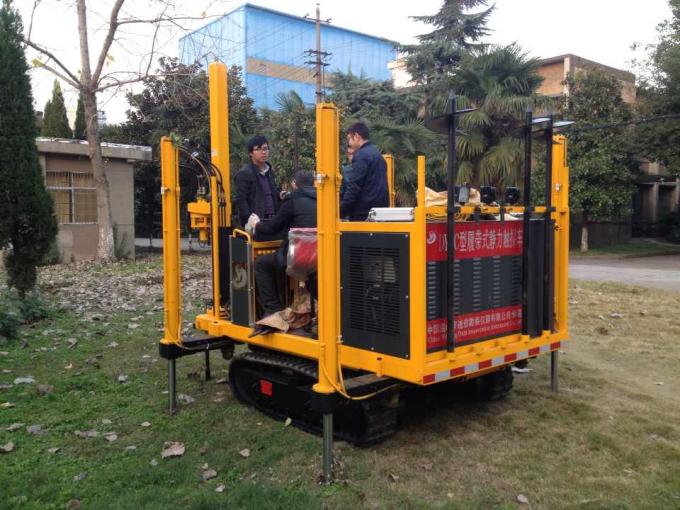 CPT Vehicle for Hydraulic Static Cone Penetrometer geotechnical 200kn cpt test