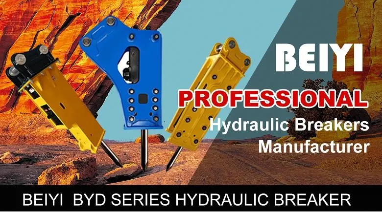 190s/210s Hydraulic Breakers-Concrete Breaker Machine