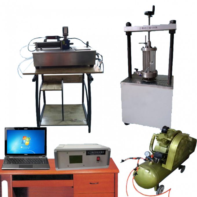 C115 Soil triaxial resonance column tester apparatus
