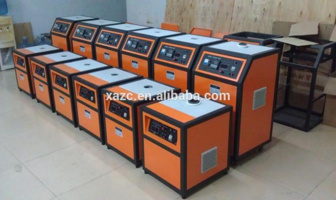 JX-08T 1-2kg 5KW small induction melting furnace for precious metals : gold and copper