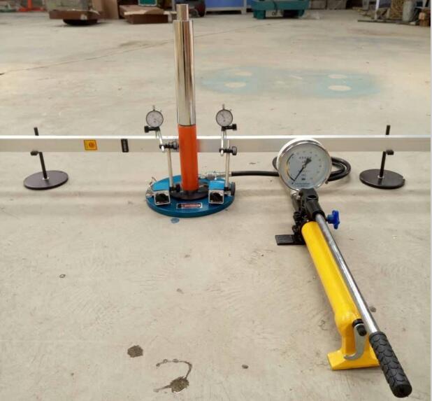 E37 Soil Field Test 50kn 100kn 300kn Plate Load Plate Bearing Tester