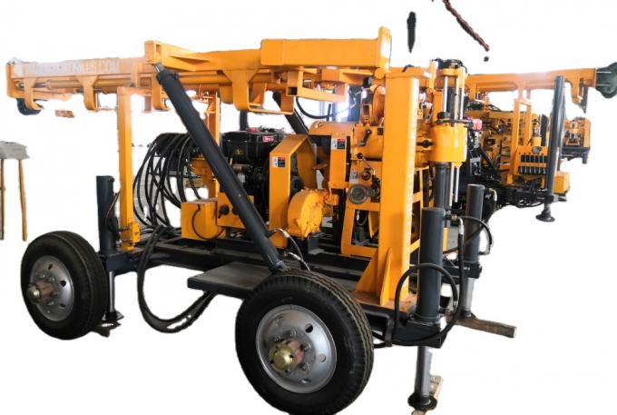 XY-200 Portable Hydraulic Core Borehole Water Well sampling Dilling Rig Machine for Sale