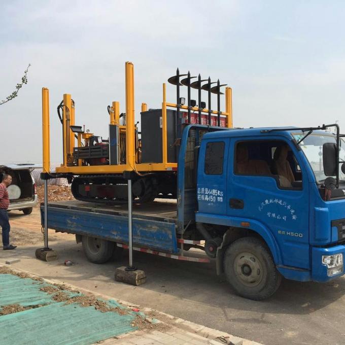 DYLC 20ton crawler type Soil Hydraulic wheel static cone penetrometers truck CPT test penetration tester