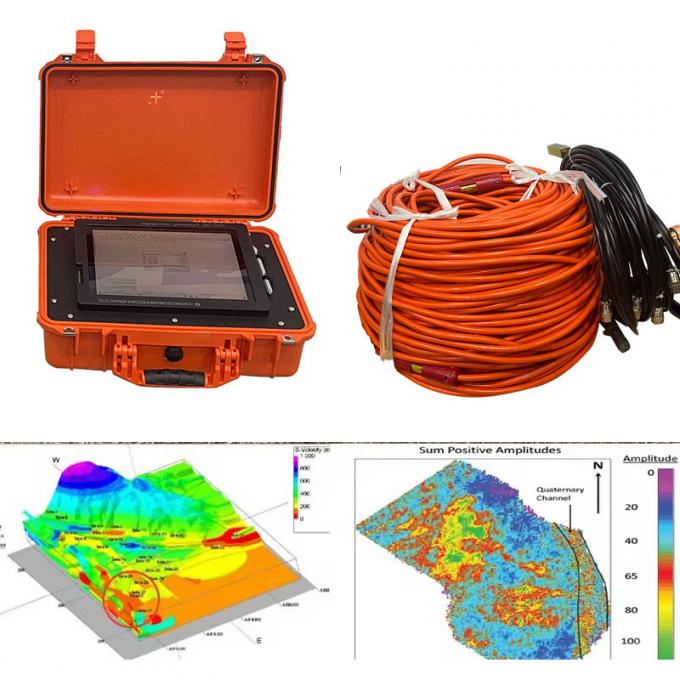 24 Channels Seismic Seismograph for Refraction Seismic Tomography MASW HVSR Downhole Seismic Survey