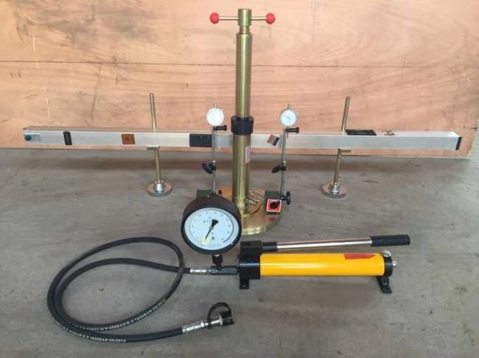 E37 K30 Soil Field Test 30kn 50kn 100kn Plate Load Plate Bearing Tester