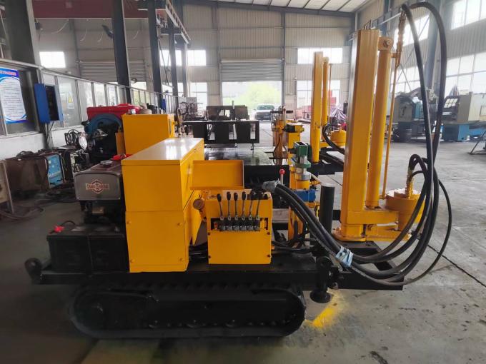 Cralwer Type Static Cone Penetrometer CPT Anchoring Machine for test QC, FS,U Data for Bearing Capacity of Foundation