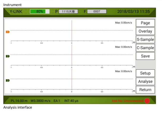 ASTM ASTM D5882 Pile Integrity Tester (low Strain Dynamic Pile Tester)