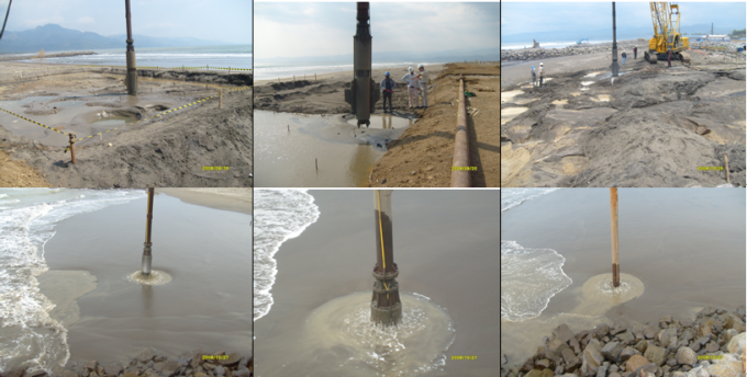 Vibroflot Equipment Method of vibrating infusion (referred vibroflotation) is the use of in situ ground vibration system