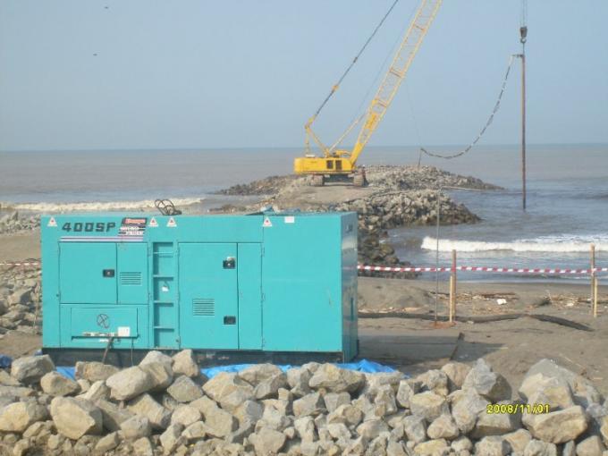 ZCQ100kw Deep soil improvement top feed vibroflot sand compaction stone column pile driver machine