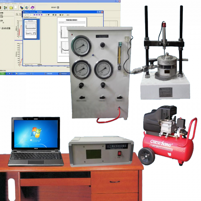 C157 Static Lateral Pressure Coefficient Tester for Soil Lab Testing